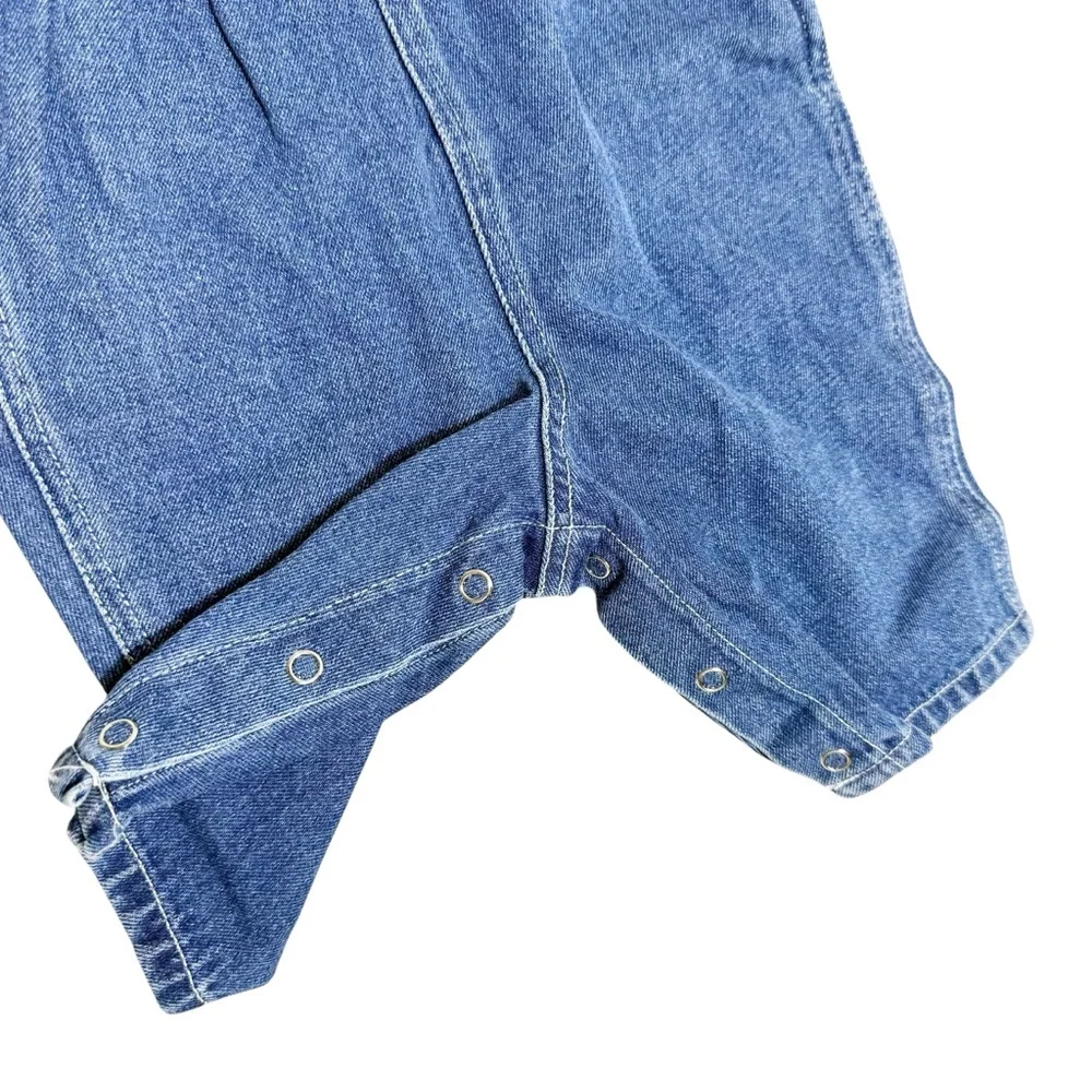 Carters Vintage‎ Girls Denim Overalls size 3-6M